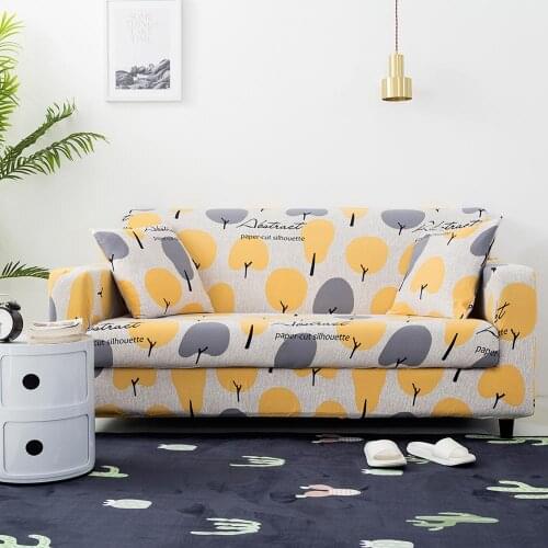 1/2/3/4/ Seat Slipcovers Sofa Cover Cotton Elastic Sofa Cover for Living Room Couch Cover Sofa Towel housse de canapé