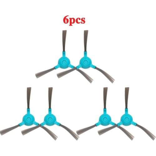 6 pieces side brush robot sweeper for Cecotec Conga 1390 1290 vacuum cleaner tool accessories High quality side brush