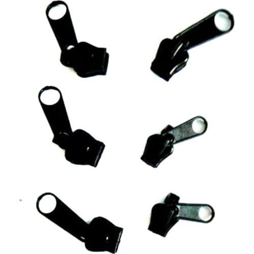 6pcs Universal Multifunction Instant Zipper Repair Kit Replacement Slider Zipper Puller Head For Handbag Sewing Accessories