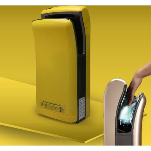 AOSHA 9s Fast Drying 1000w Automatic Bathroom Double-sided Jet Hand Dryer Household Hotel Electric Induction Hands Drying Device