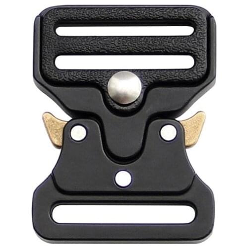 PGY 26mm Alloy Quick Side Release Buckle Mens Outdoor Tactical Belt Buckles Head DIY Clothes Webbing Strap Outdoors Accessory