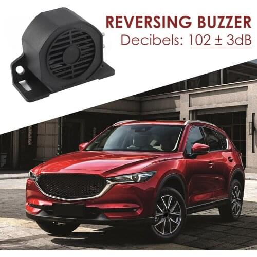 Decibel Backup Alarm No Magnet Back-up Alarm Hot Sale Backup Alarms Delicate Texture 12-60V for Car Truck Trailer