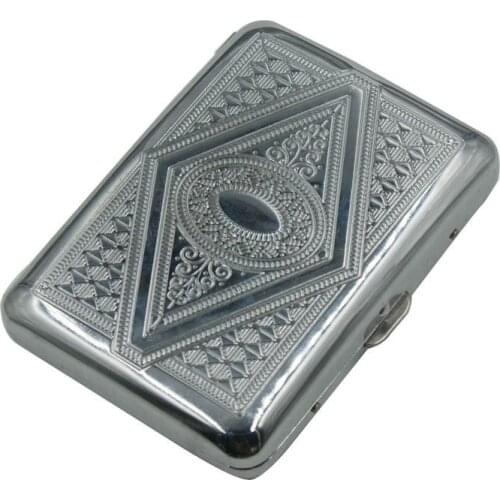 Metal Alloy Cigarette Case Can Put 16 Cigarettes Aluminium Alloy Cigarette Box