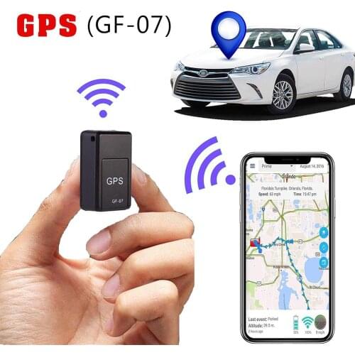 Mini GPS Car Tracker Kids Elder GPS Locator Smart Magnetic Car Tracker Anti-Lost Recording Tracking Device Voice Control