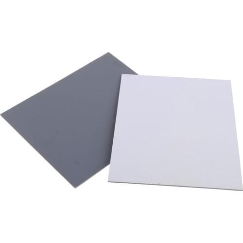 Neewer Large Size 2 Card Set 8" x 10" -White Balance/Exposure Card 18% Gray Card Set for Digital and Film Photography