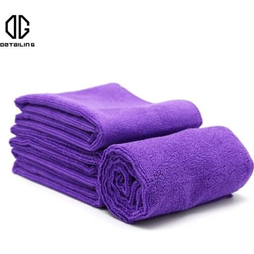 Purple Color 30*70cm 340g Car Washing Towel Car Cleaning Clothes with Good Water Absorption