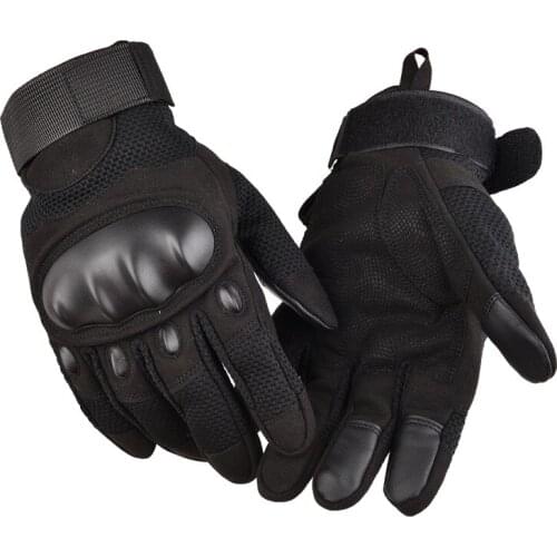 Men Touchscreen Tactical Gloves Women PU Leather Full Finger SWAT Airsoft Combat Army Military Paintball Shooting Gear Gloves