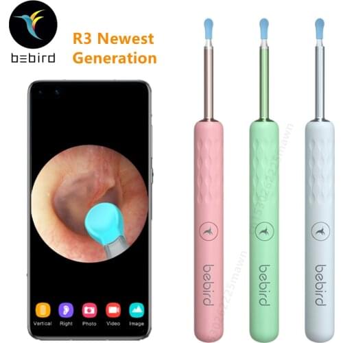 Bebird R3 R1 Ear Cleaner Minifit Earrings Wax Removal Tool IP67 Waterproof 300W Precision Camera Otoscope Endoscope Health Care