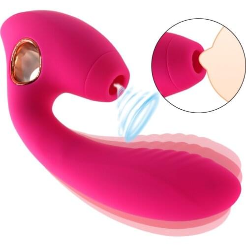 Silicone Vagina Sucking Vibrators 10 Speed Vibrating Oral Sex Clit Sucker Clitoris Stimulator Sex Toys for Woman Masturbation