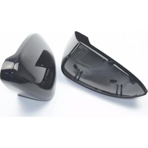 For Golf 8 MK8 VIII 2020 2021 Gloss Black Side Wing Rear View Mirror Cover Shell Cap Trim Add-on Replace