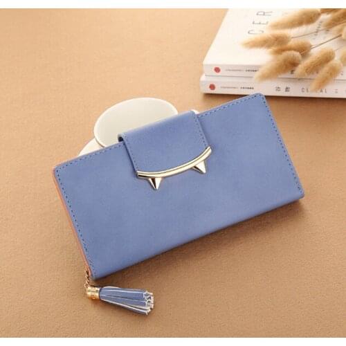 Women Wallets Long Pattern Cute Female Clutch Purse High Quality Inside Zipper Pocket Card Holders Phone Pocket Photo Position