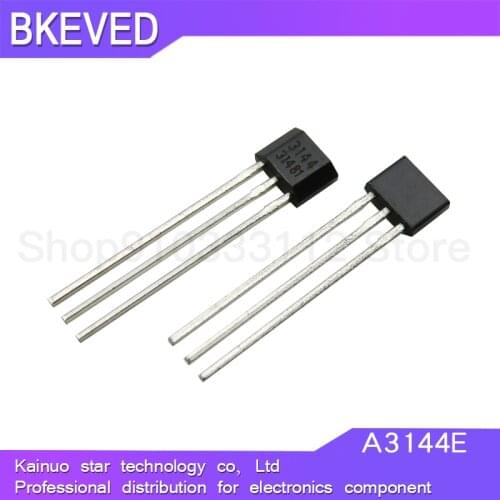 10PCS A3144E TO92 A3144 TO-92 3144 TO-92S 3144E Hall Effect Sensor new and original IC