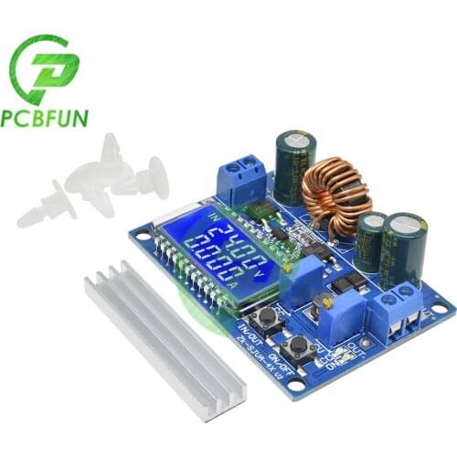 35W DC 5.5-30V to 0.5-30V Digital LCD Display Automatic Step up down Buck Boost Converter Power Supply Module Adjustable Board