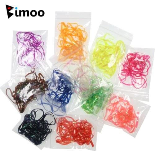 Bimoo 3mm 2yards/bag UV Flurocent Flat Diamond Braid for Emergers Nymph Shrimp Scud Streamer Pike Saltwater Fly Tying Material