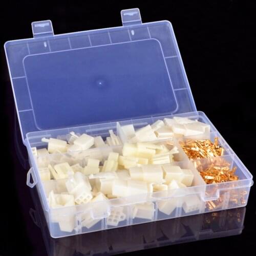 380pcs Car Electrical 2.8-2/3/4/6 Way Pin Wire Connector Terminal Kit Mayitr Male Female Cable Wiring Terminals Car Accessories