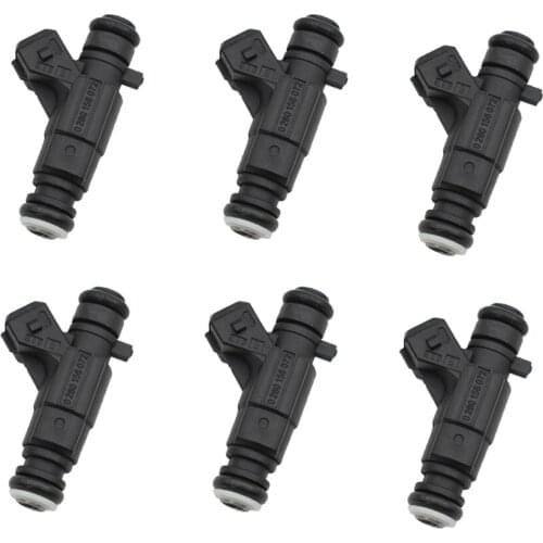 6PCS Fuel Injector Genuine Quality Nozzle 0280156072 For 03-08 Mercedes-Benz E55 CL55 S55 AMG CLS55 SL55 G55 5.4L 5.5L V8