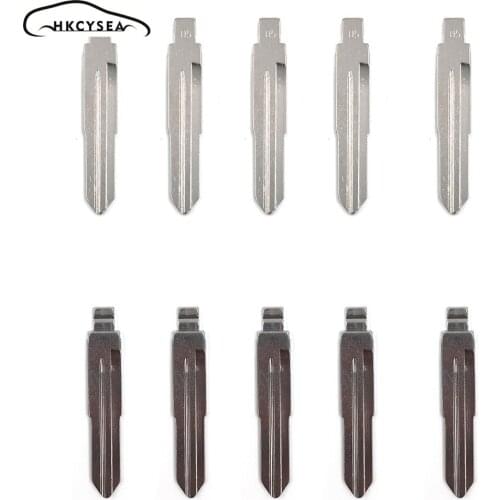 HKCYSEA 10 pcs/lot Metal Blank Uncut Flip KD Remote Key Blade Type #05 for Great Wall for Suzuki Wagon R for Chevrolet Spark