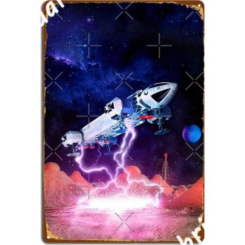 Space 1999 Breakaway Eagle Series 1 Nuclear Area Poster Metal Plaque Club Party Custom Party Plates Tin Sign Posters