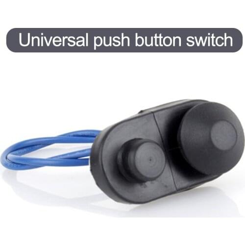 Interior Door Light Switch 1 pcs Interior Parts Black Door Color Light Switch Universal Button Door Light Switch