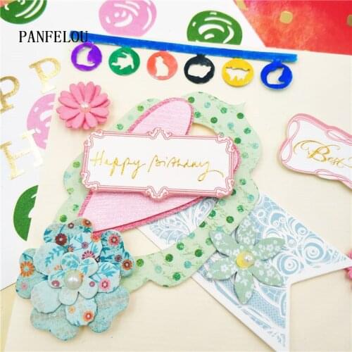 PANFELOU The cat lights metal craft paper die cutting dies Scrapbooking/DIY Thanksgiving Day Easter Embossing mould cards