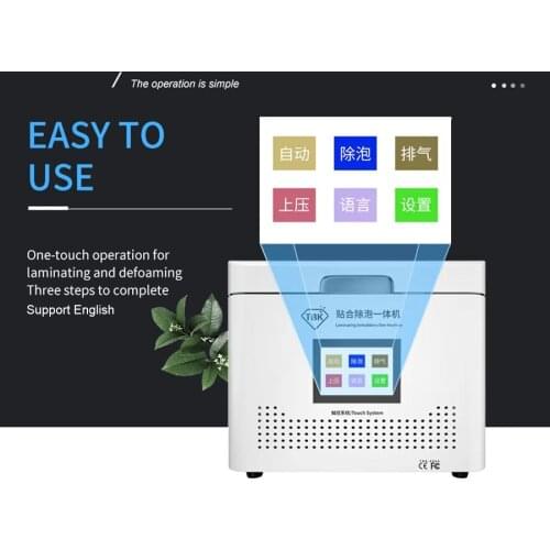 TBK-808A Laminating And Defoaming Machine Vacuum Debubblers Machine Mobile Phone LCD Screen Fitting Pressing And Bubble Remover