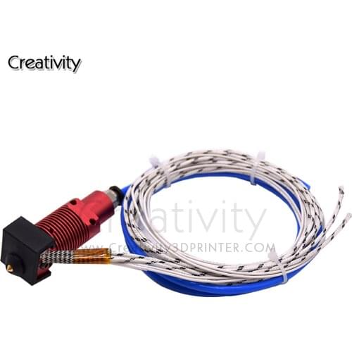 Creativity 50W 24V New CR10S PRO Extruder Hotend Kit Aluminum Block with Heater Thermistor for Ender3 CR10S Pro 3D Printer Part
