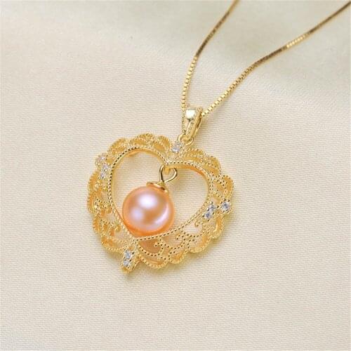 S925 Sterling Silver Screw Eye Pin Bail Top Drilled Beads End Cap For DIY Pearl Charm Pendant Connectors Jewelry Making