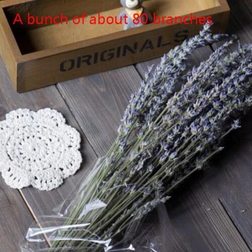1Pack Lavender Natural Dried Flower Bouquet For Wedding Party Decoration Garden Living Room Decor DIY Immortal Flower Decor