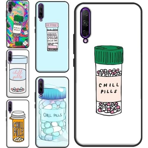 Take a Chill Pill Phone Case For Huawei Y5P Y6P Y7A 2020 Y9S Y3 II Y5 Y6 Y7 Y9 2019 2018 2017 Nova 5T 3i 2i