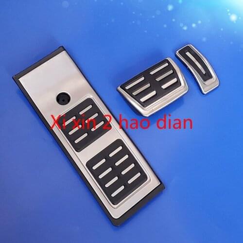 D1 For Audi A5 19-21 Car Brake Throttle Metal Pedal Interior Modification Parts Free Punch