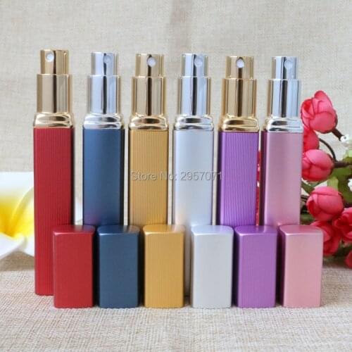 Travel Mini Refillable Portable Empty Atomizer Perfume Bottles Scent Spray Case Parfum Airless Pump Cosmetic Containers 120pcs