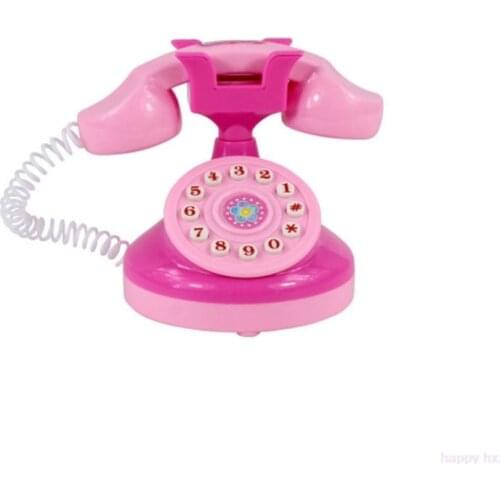 HBB Children Kid Boy Girl Mini Kitchen Electrical Appliance Telephone Toy Set Early Education Dummy Household Pretended Toy