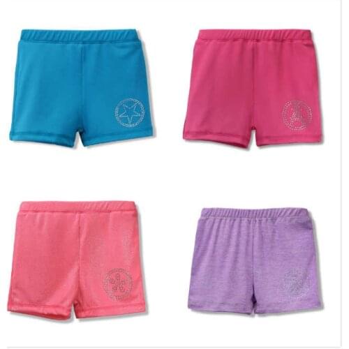 Summer Dance Shorts For 3-10Y Little Girls Kids Ballet Underpants Candy Color Child Gymnastic Ballet Dance Elastic Shorts Pants