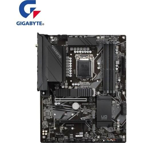 For Gigabyte GA Z590 UD AC Motherboard LGA 1200 Z590 Used Desktop Mainboard Support i3 i5 i7 10400F 10400 10100F 10700K