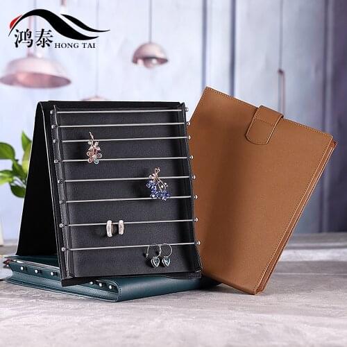 Jewelry display stand Multifunctional jewelry display props Detachable jewelry hanger flip jewelry storage shelf