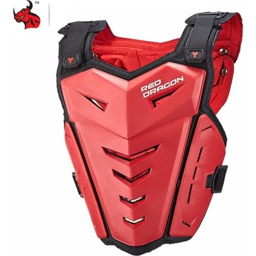 Red Motorcycle Jacket Motorcycle Chest Protector Body Armor Motocross Off-Road Racing Vest Motorcycle Vest 6 Colour