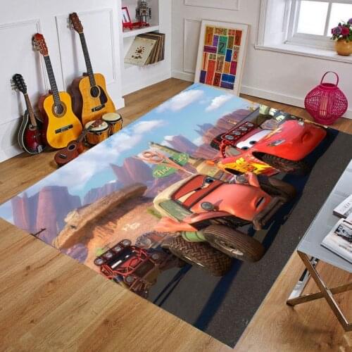 Cartoon 160X80CM Baby Play Mat Thickening Eco-friendly Polyester Children Carpet Cartoon Non-slip Carpet Living Room Mat