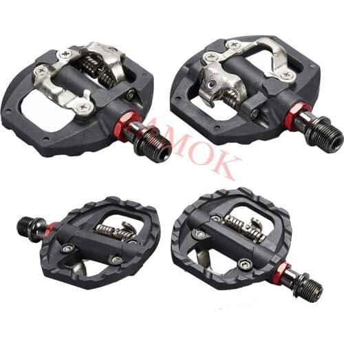 Iamok Mountain Bike Self-Locking Pedal Aluminium Alloy 9/16" Sealed Bearing Platform Pedals for SHIMANO Bicycle Parts