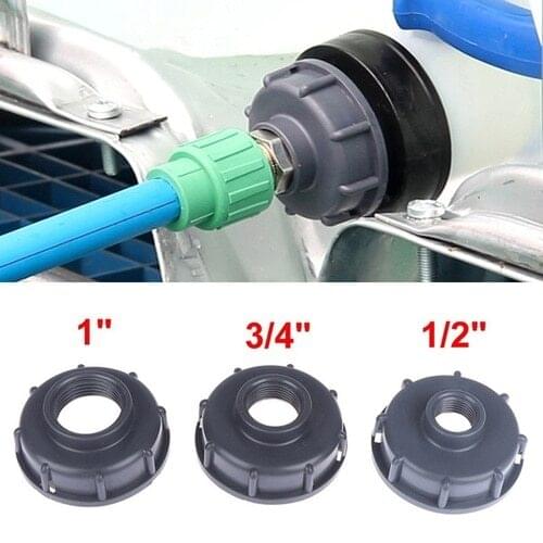 1/2" 3/4" 1" Female Thread IBC Tank Adapter Water Tap Connectors Valve Replacement Fittings Garden Irrigation Connection Tools