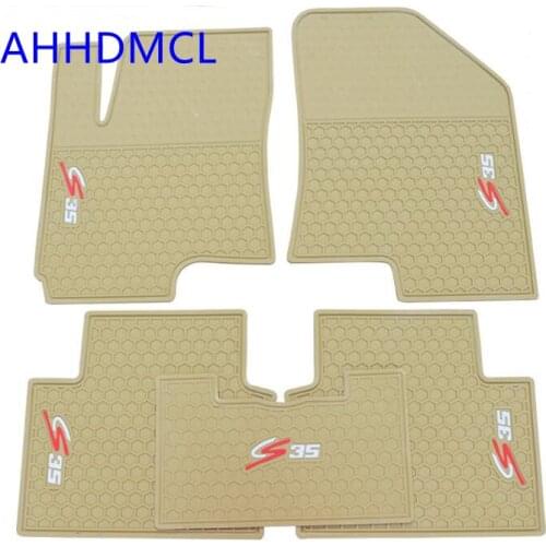 Car Rubber Floor Mats Anti Slip Mat Carpets Feet Pad Custom Fit For Chana Changan CS35 Left Hand Drive