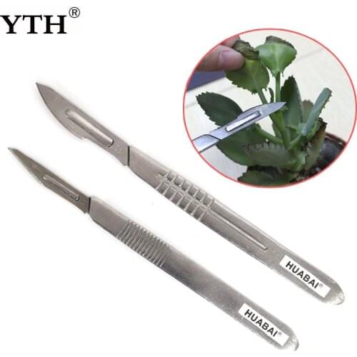 23# 11# Stainless Steel Handle Scalpel Blade Disposable Blade Multi-purpose Knife Cutting Electronics PCB Repair Tools Scalpel