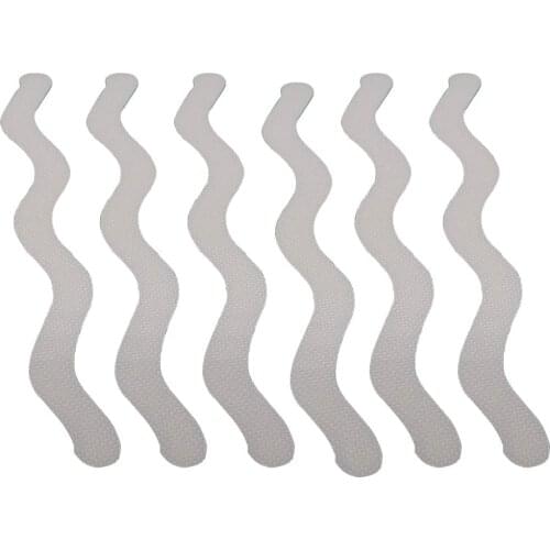 S Shape Adhesive Safety Shower Appliques Treads,Bath Decals for Bathtub Floor Stairs Boats Ladders Pool Slippery Surfaces