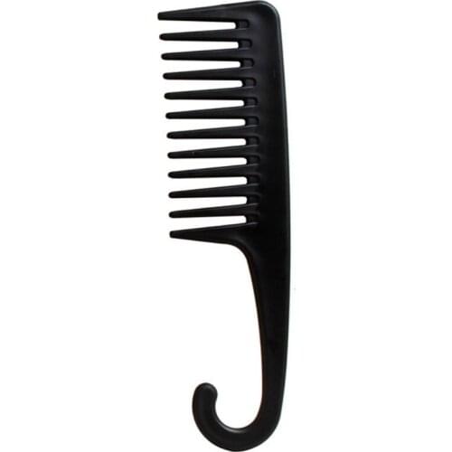 Wide Tooth Comb Detangling Hair Brush, Premium Care Handgrip Comb, Apply to For Curly, Wet, Dry, Thick Hair
