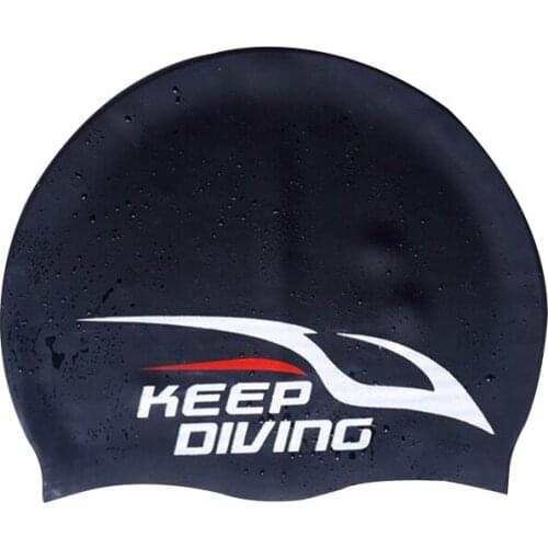 100% Silicone Swimming Cap For Men Women Children Kids Long Hair Hood Ultrathin Hat Protect Ears Waterproof New Arrival