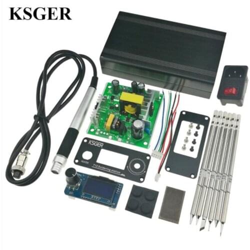 Welding Tools STM32 V2.1S OLED Soldering Iron Station T12 Tips Alloy Handle Controller Welding Tools Sunction Tin Pump Electric