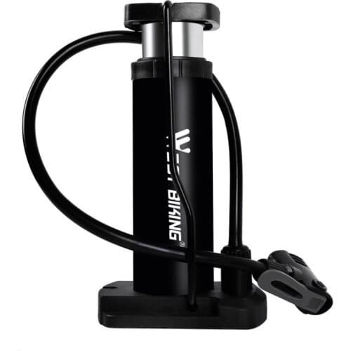 Bicycle Foot Pump Portable Cycling Air Inflator Foot Pump High Pressure MTB Road Bike Pump Bicycle Tire Foot Mission Pump