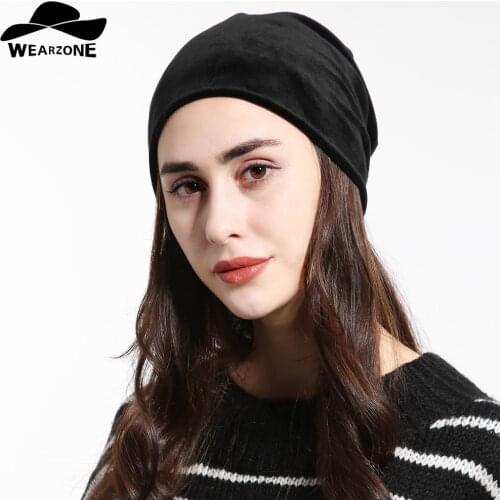 Wearzone Fashion Unisex Velvet Women Winter Hat Men Skullies Beanies Warm Winter Cap Men Beanie Hat Hip Hop Cap Male Bonnet