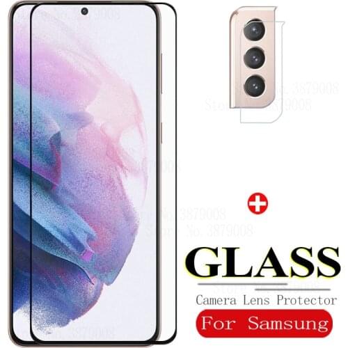 S21+ glass For samsung galaxy s21plus protective glass camera lens screen protector galaxy s 21 plus s21 plus tempered glas film