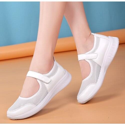 Shangpintu women shoes Summer For Women Dancing Ladies Shoes Magic sandals