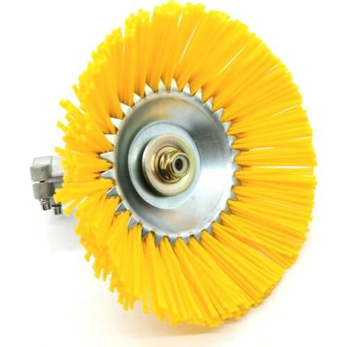 8 Inch Garden Cutter Tool Weed Brush Nylon Wire Lawn Mower Mechinery Trimmer Head Grass Trimmer Head Straw Rope Trimming Wheel